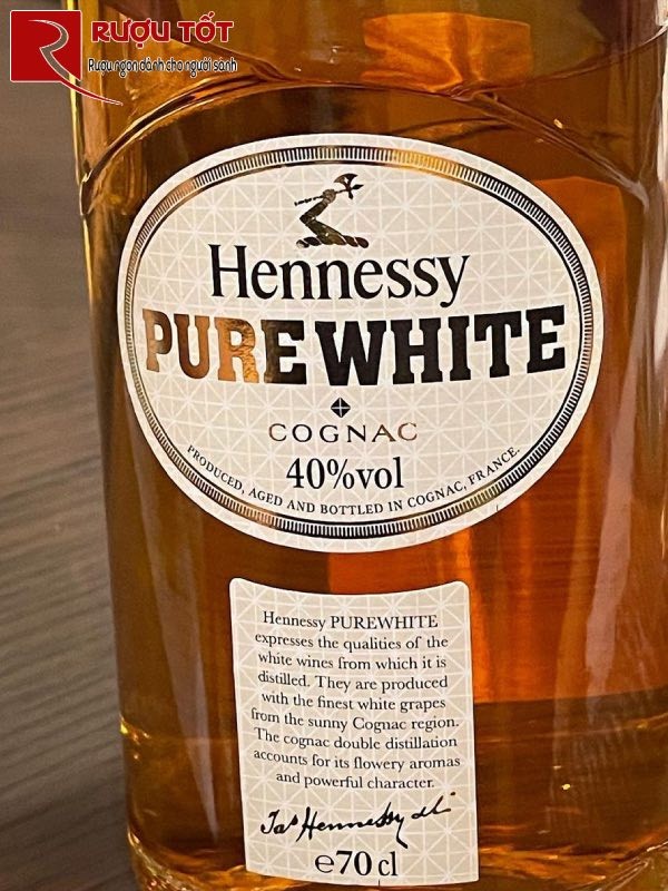 Hennessy Pure White nhập khẩu chính hãng