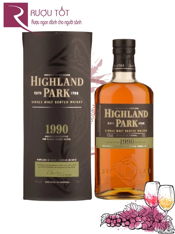 Rượu Highland Park 20 Years Old