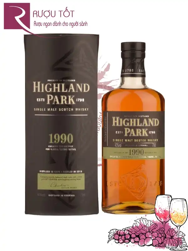 Rượu Highland Park 20 Years Old