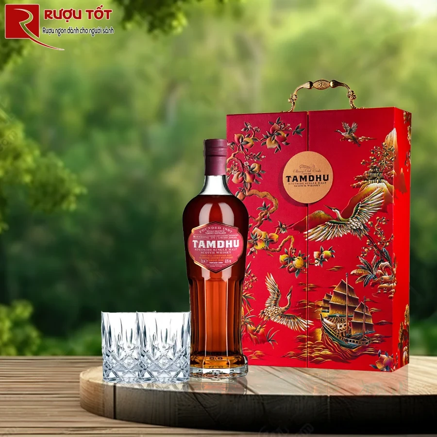 Hộp quà rượu Tamdhu 2009
