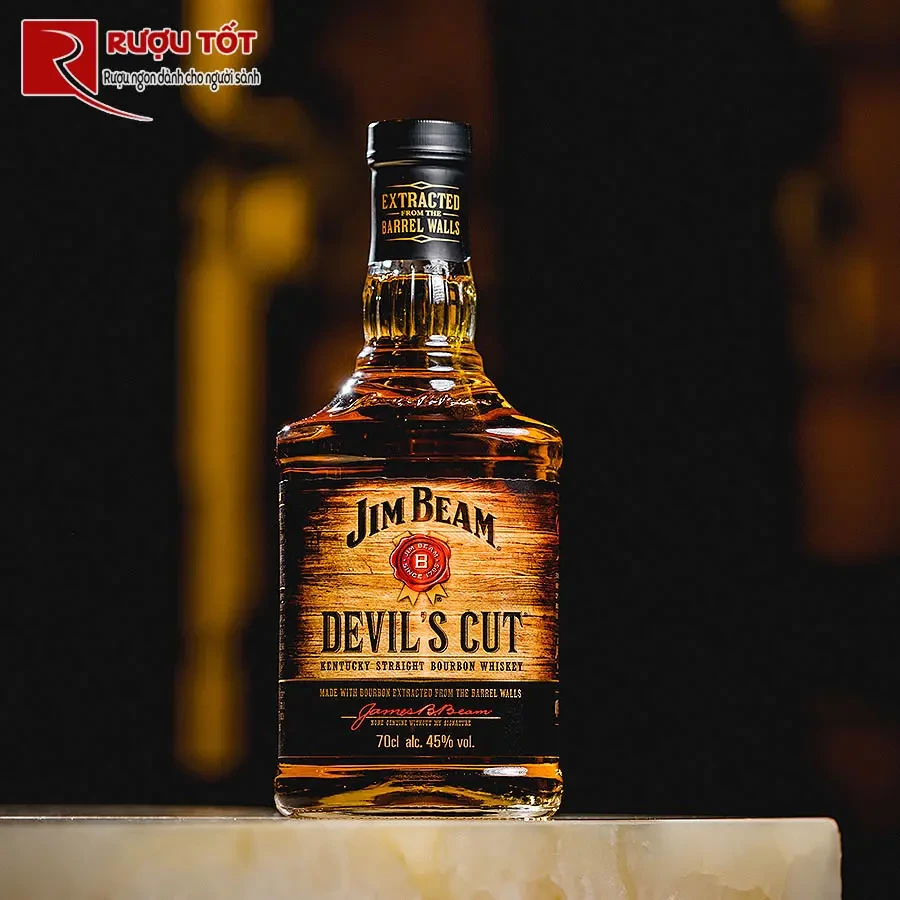 jim beam devils cut bourbon chinh hang