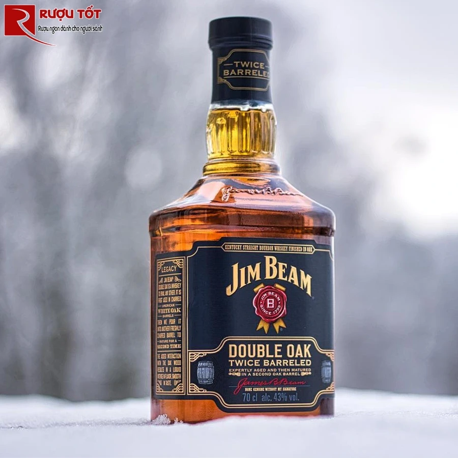 jim beam double oak