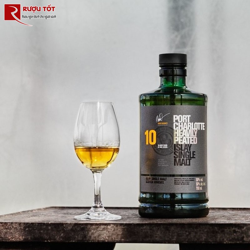 Port Charlotte Heavily Peated 10