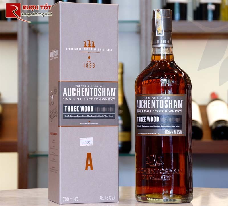 Rượu Auchentoshan Three Wood