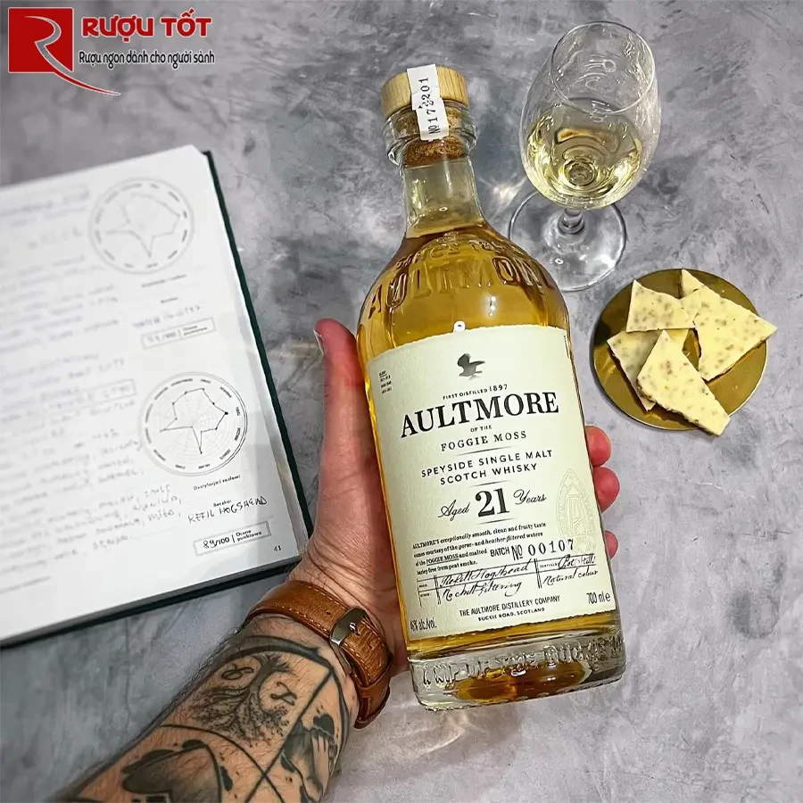 Ruou Aultmore 21 Years