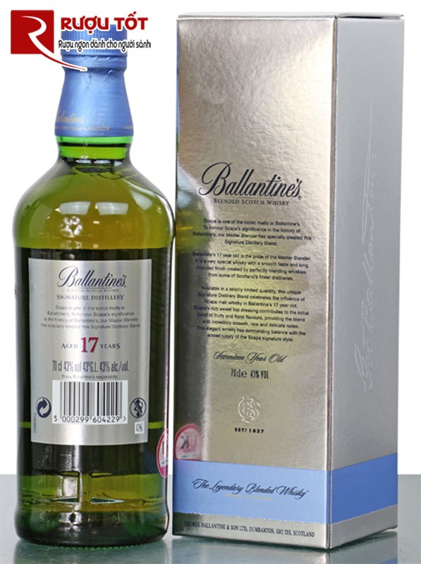 rượu Ballantine’s 17 Limited Edition