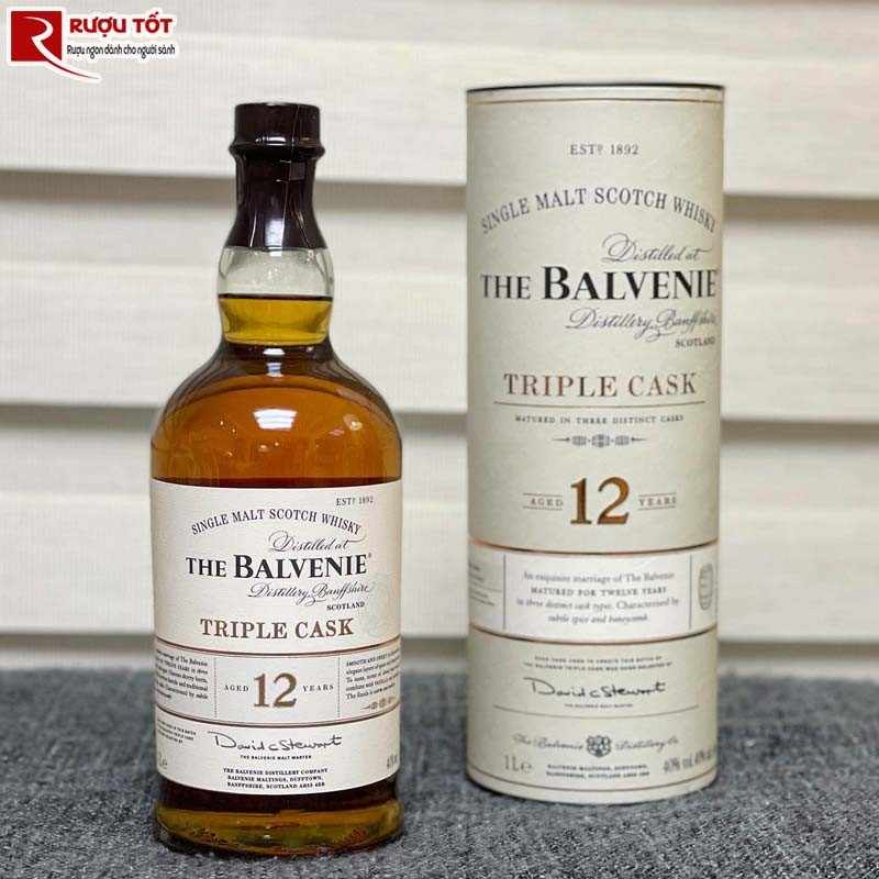Rượu Balvenie 12 Year Triple Cask