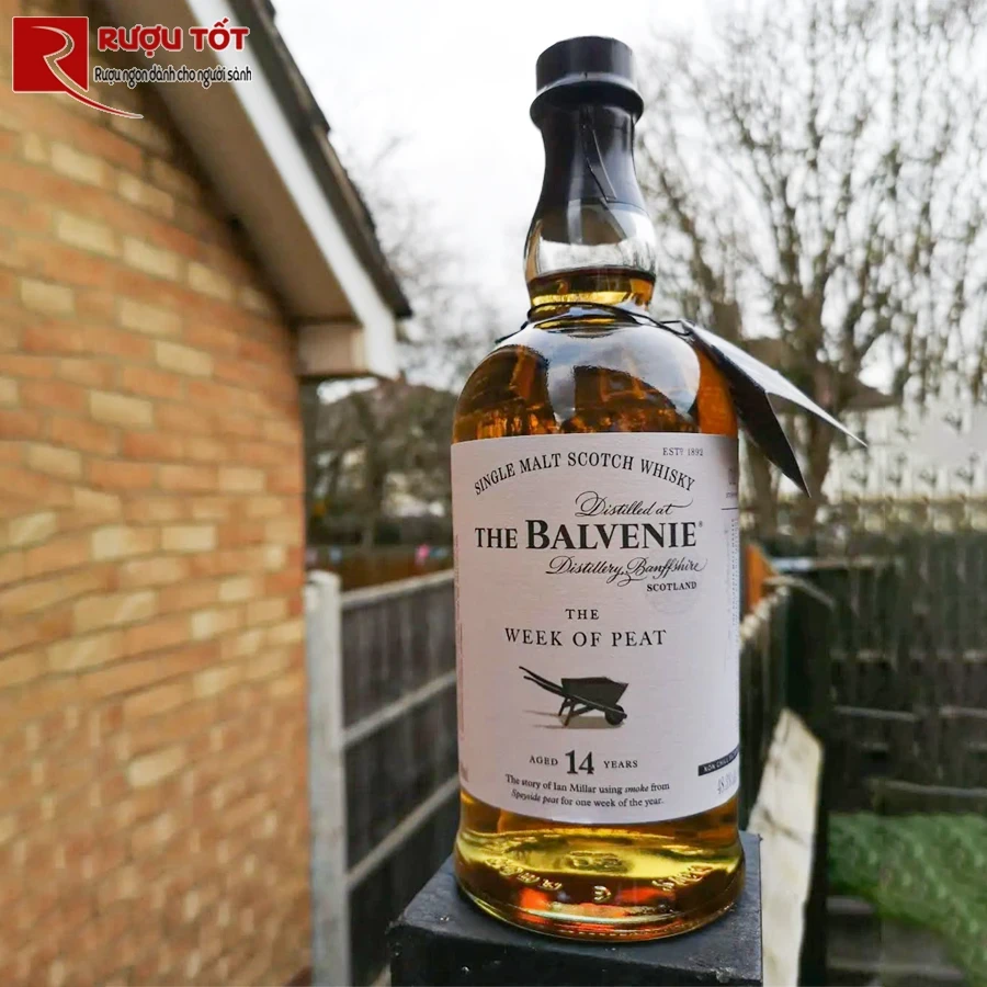 ruou balvenie 14 week of peat