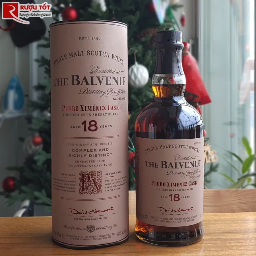 Rượu Balvenie 18 Pedro Ximenez