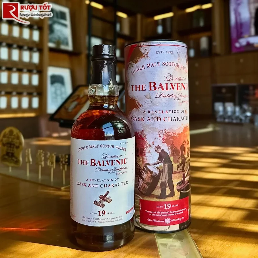 Rượu Balvenie 19 Revelation Of Cask And Character Giá Tốt