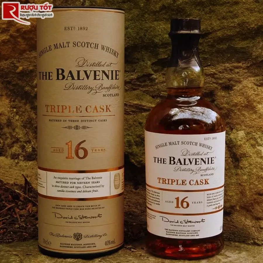 Rượu Balvenie Triple Cask 16 700ml