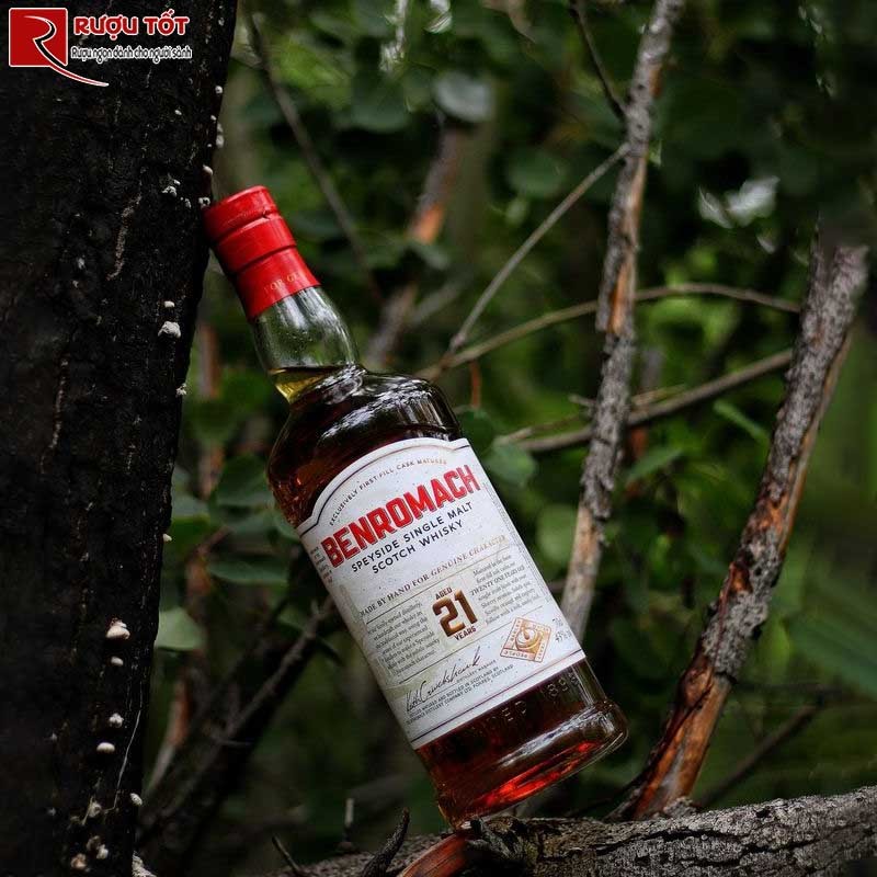 Rượu Benromach 21 Years Old