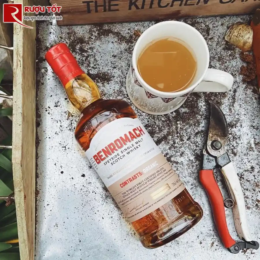 ruou benromach organic whisky