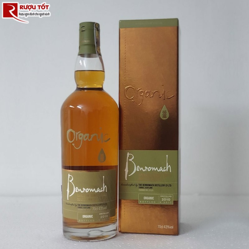 Rượu Benromach Organic