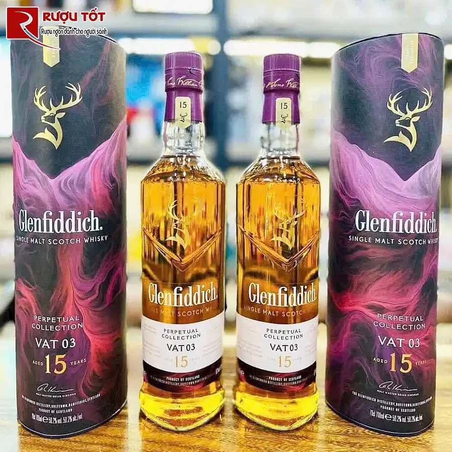 ruou blended malt scotch whisky glenfiddich