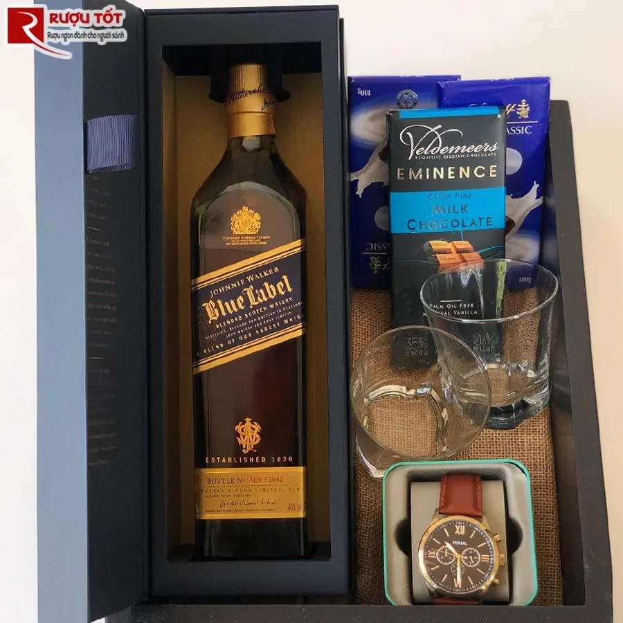 Rượu Blue Label 1l giá tốt