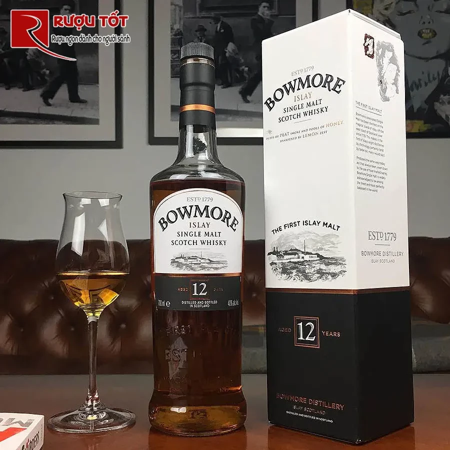 ruou bowmore 12 nam tuoi