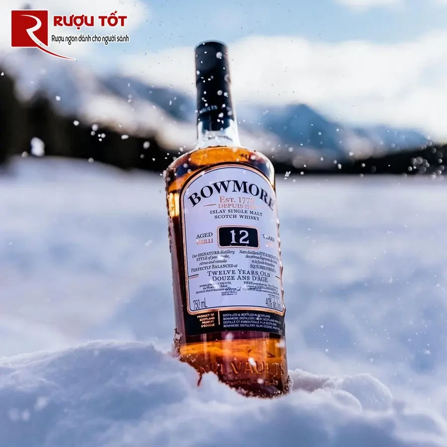 ruou bowmore 12 year