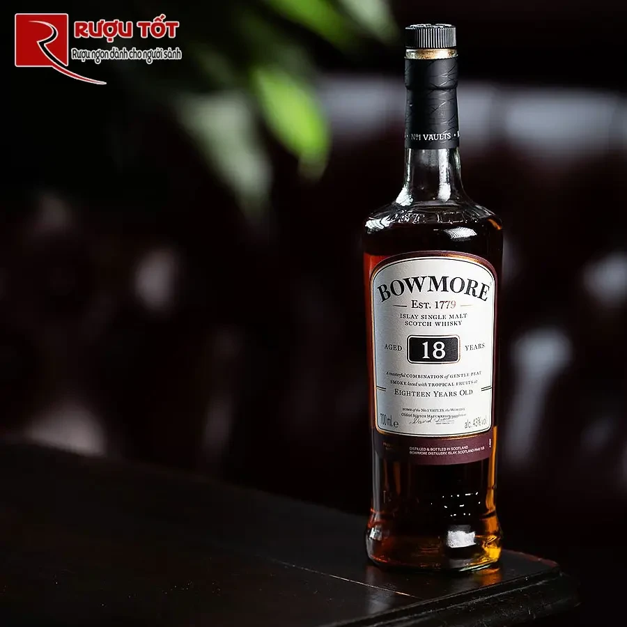 ruou bowmore 18 nam tuoi