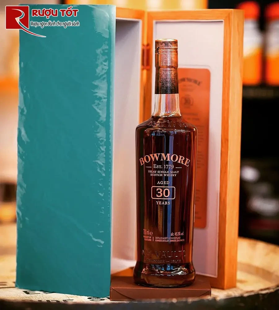 ruou bowmore 30 tuoi