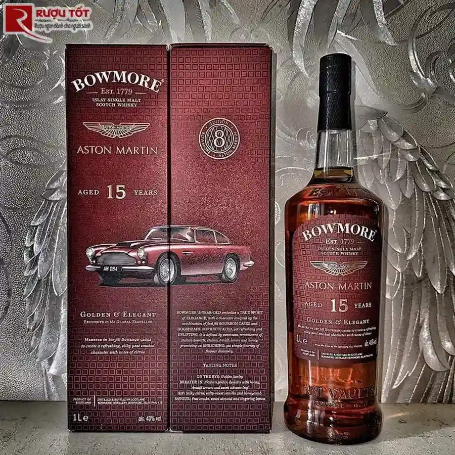 Rượu Bowmore Aston Martin 15 Giá Tốt