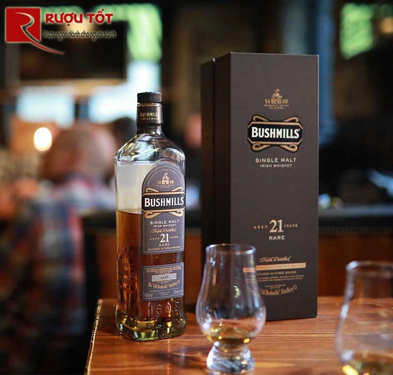 Rượu Bushmills 21 Year Old
