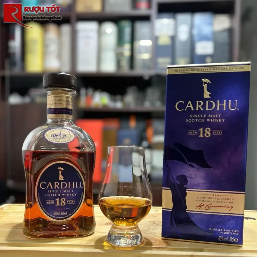 ruou cardhu 18 whisky