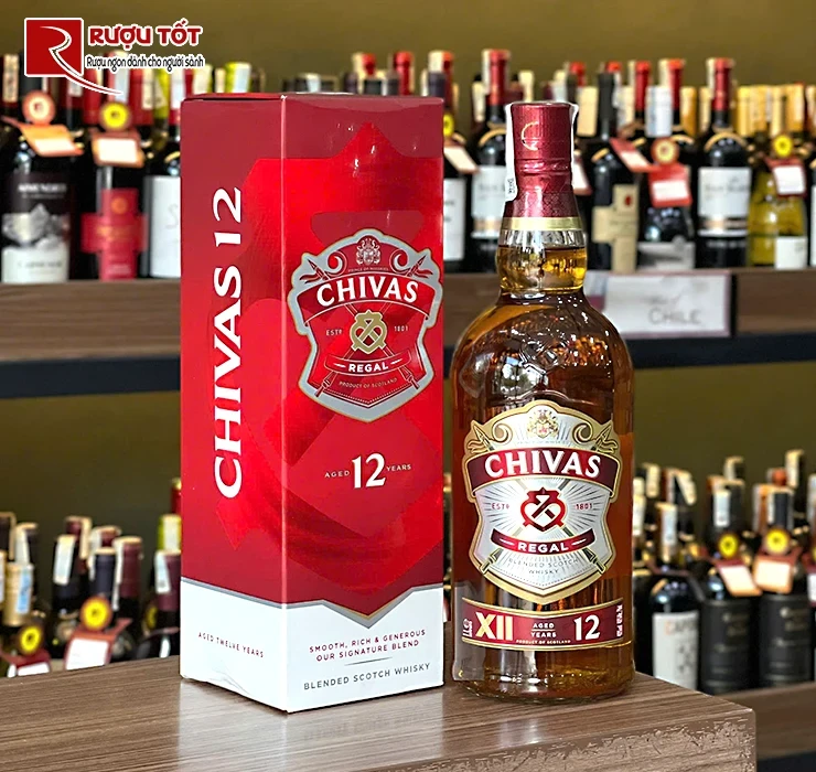 Rượu Chivas 12 1L