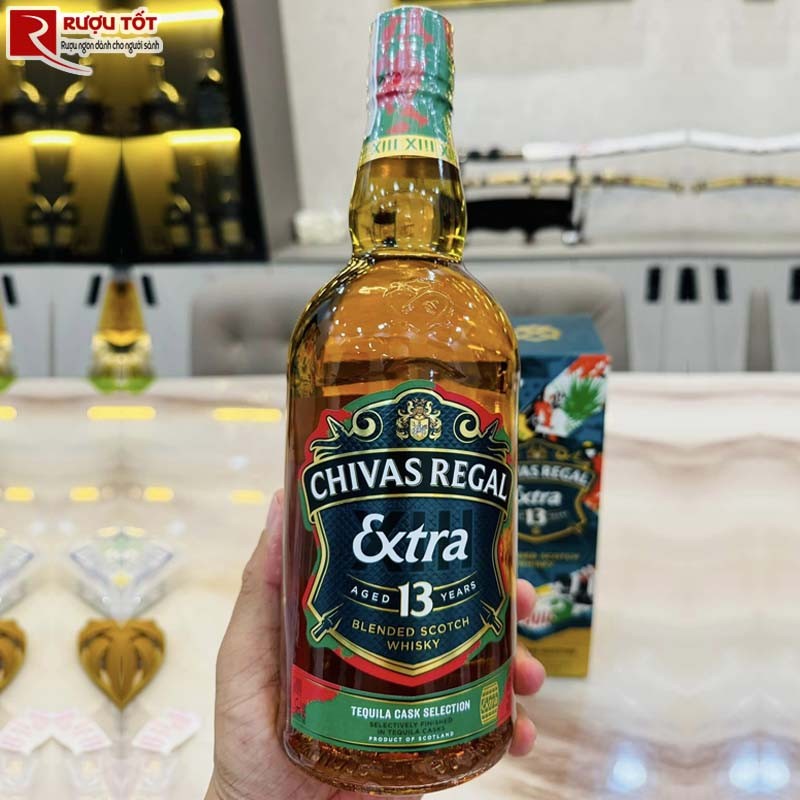 Chivas xanh 13 Tequila Casks