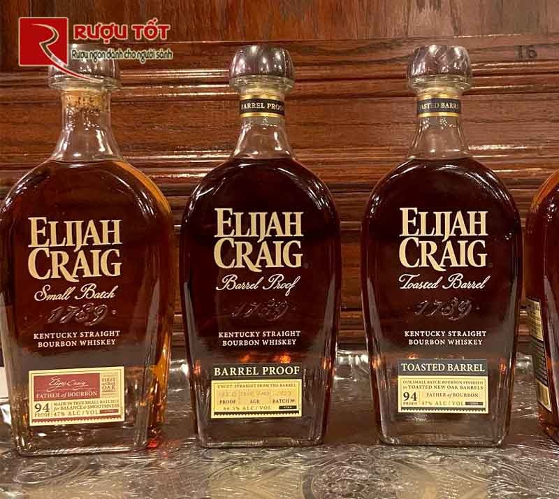 Rượu Elijah Craig Barrel Proof