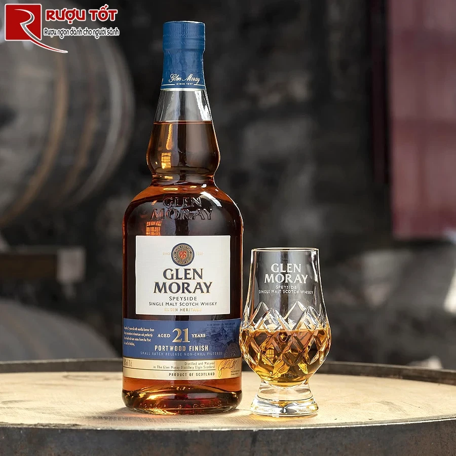 Rượu Glen Moray 21 năm