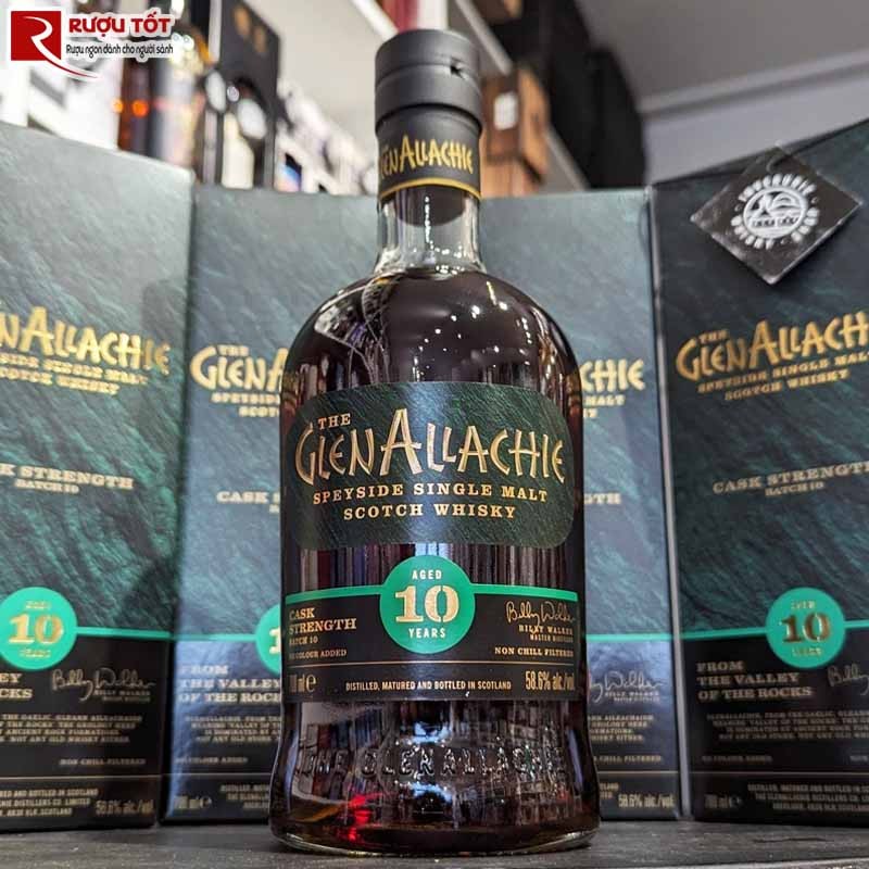 Rượu Glenallachie 10 Cask Strength Batch 10