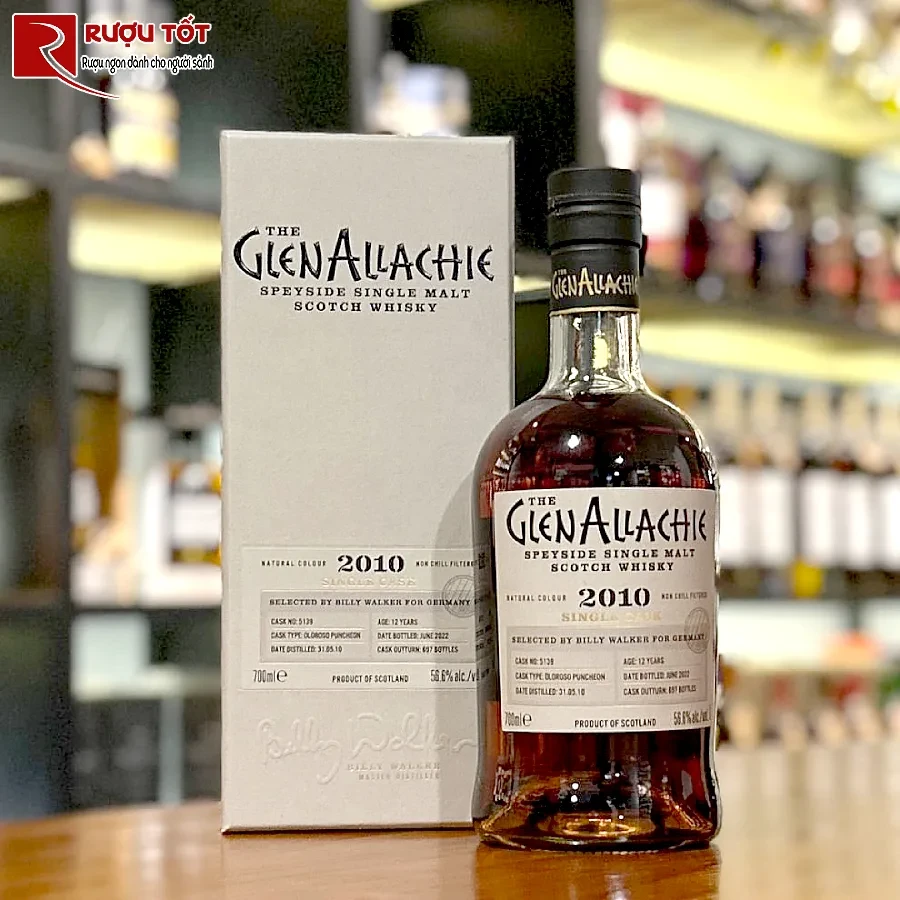 ruou glenallachie 2010 oloroso puncheon dang cap