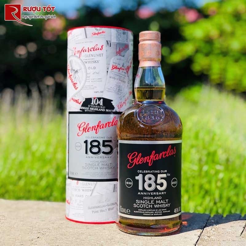 Rượu Glenfarclas 185th Anniversary Single Malt Scotch Whisky