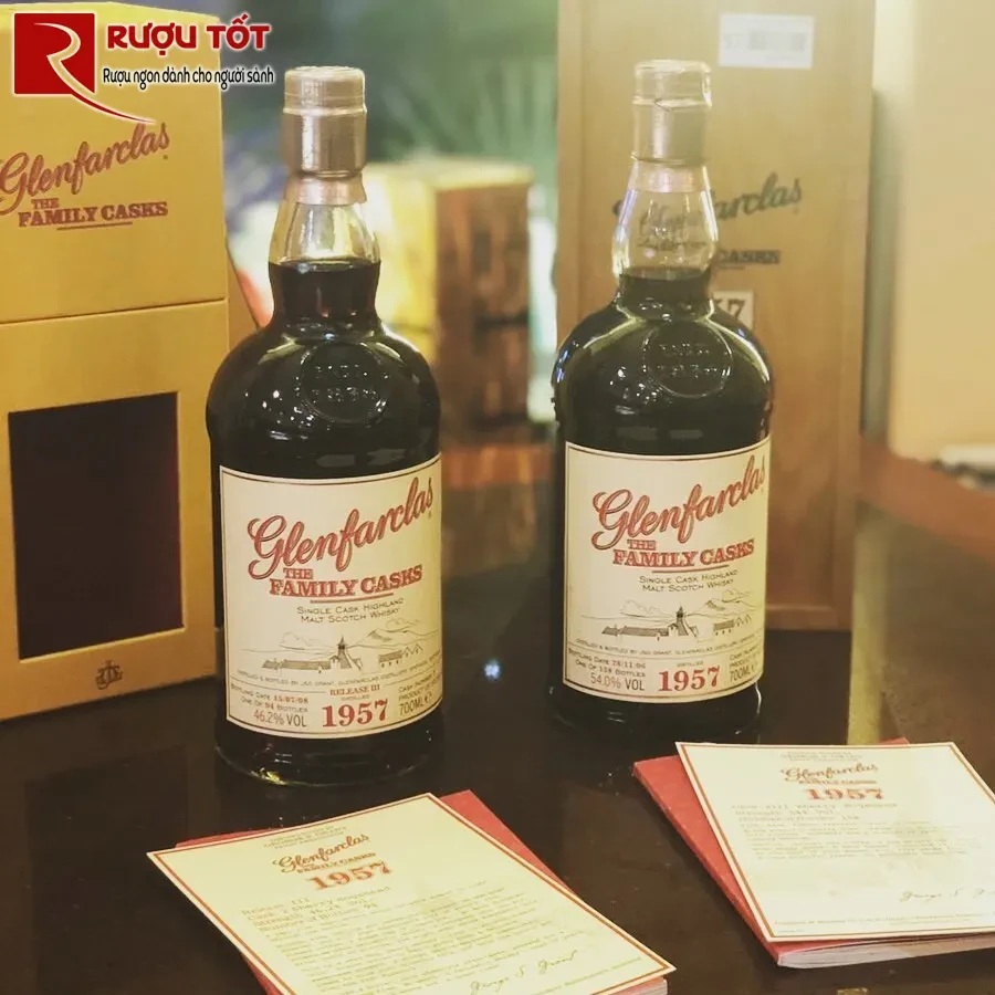 ruou Glenfarclas 1954 family cask