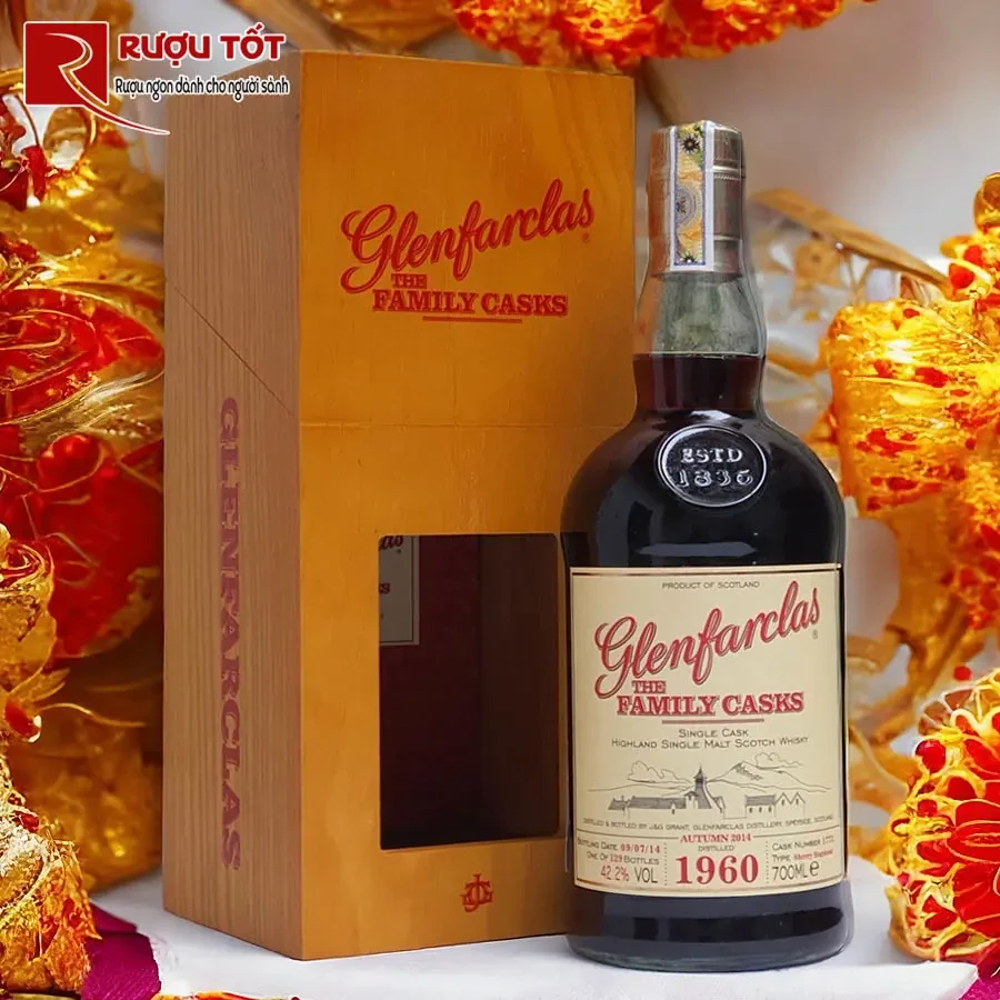 ruou glenfarclas 1960 chinh hang