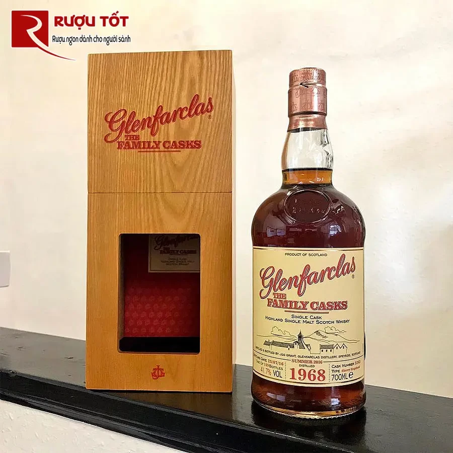 Rượu Glenfarclas 1968