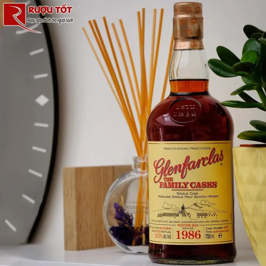 ruou glenfarclas 1986