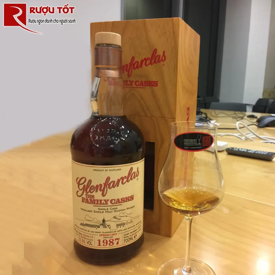 ruou glenfarclas 1987