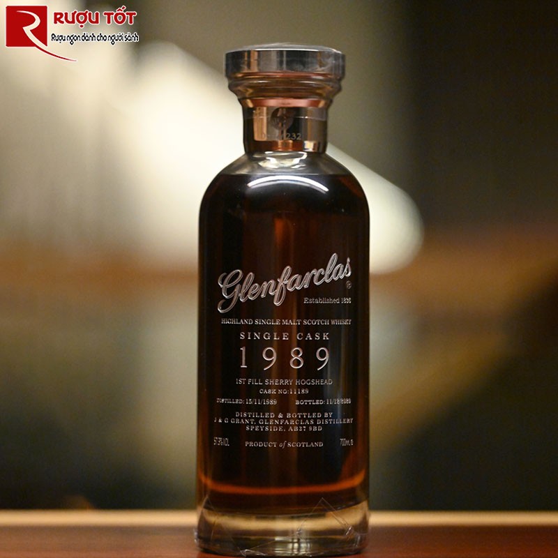 Rượu Glenfarclas 1989 Single cask