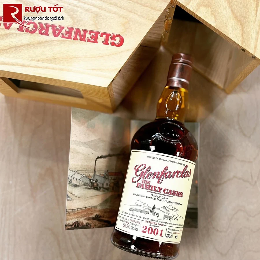 Ruou Glenfarclas 2001 Cao Cap