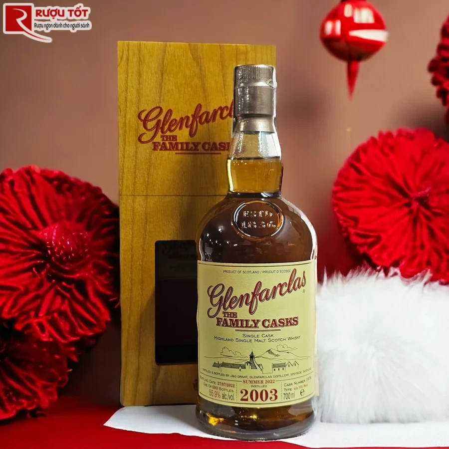 Rượu Glenfarclas 2003 700ml