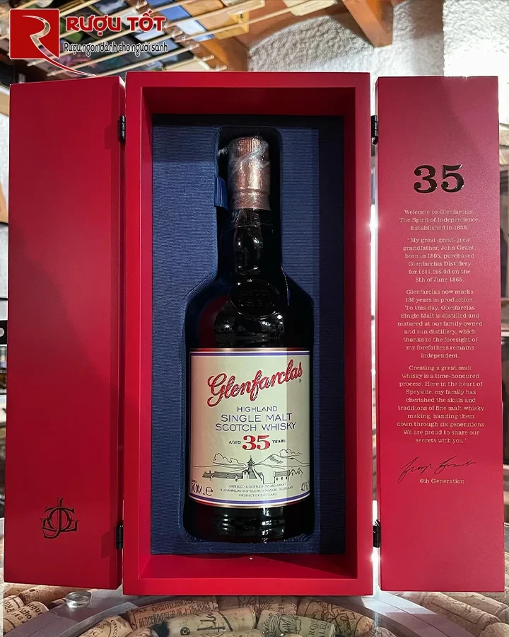 Rượu Glenfarclas 35