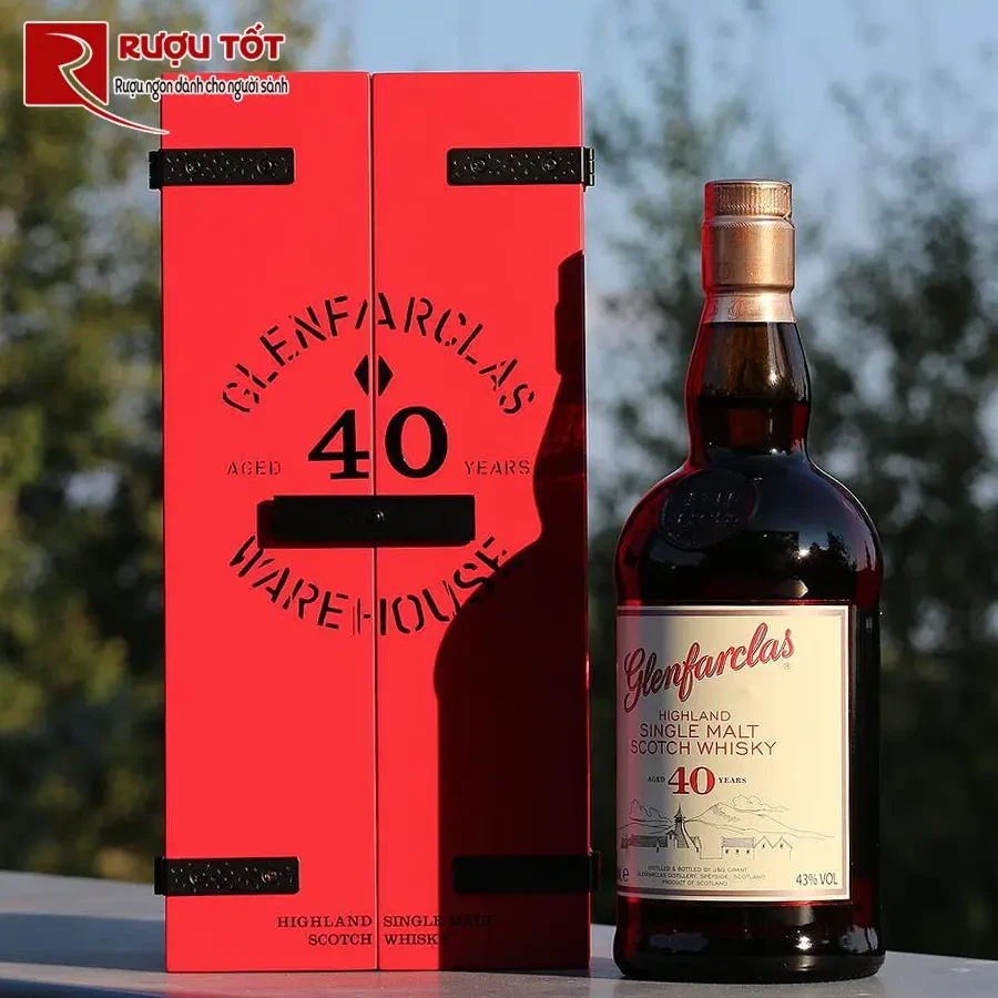ruou glenfarclas 40 nam tuoi