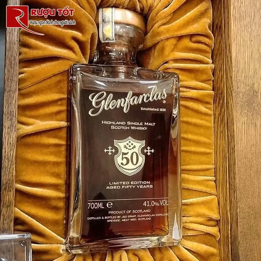 ruou glenfarclas 50 years old