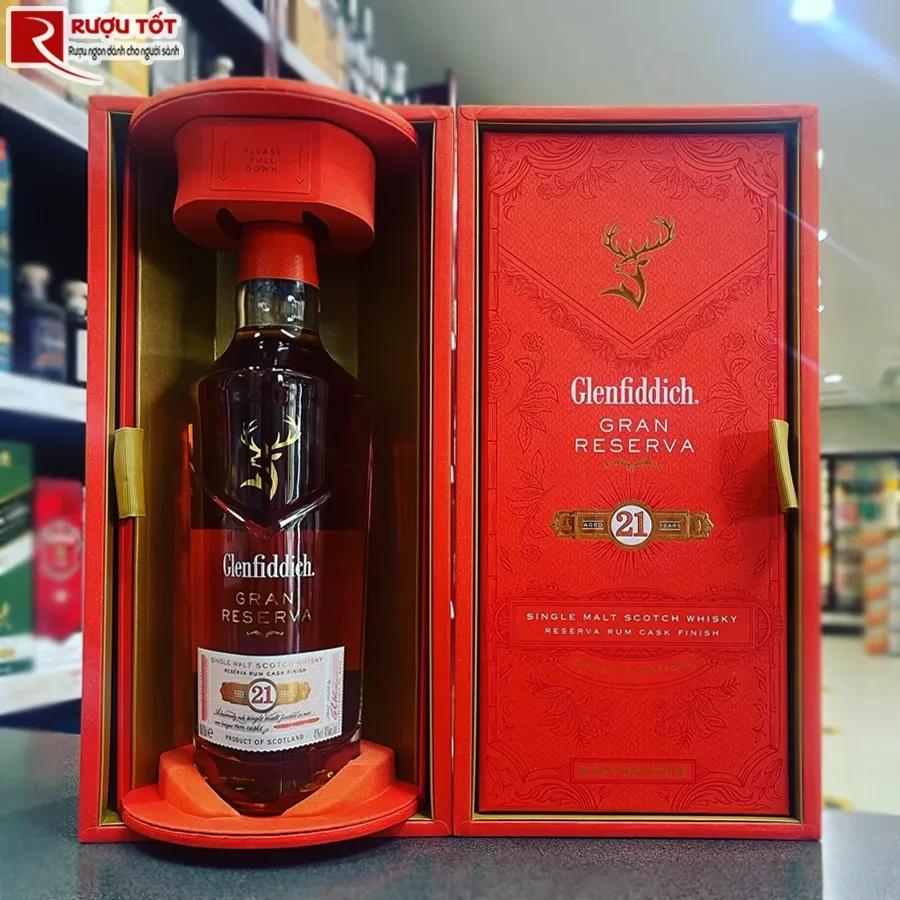 Rượu Glenfiddich 21 UK 700ml