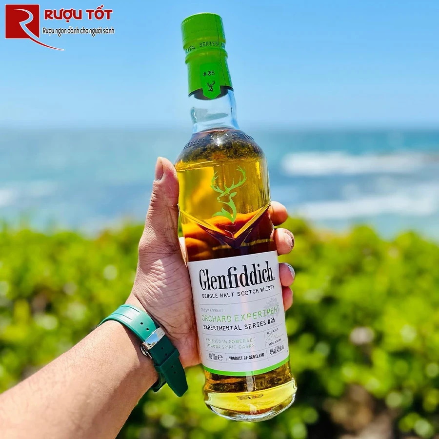 ruou glenfiddich orchard experiment