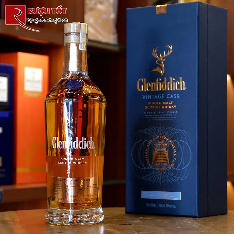 ruou glenfiddich vintage cask gia tot