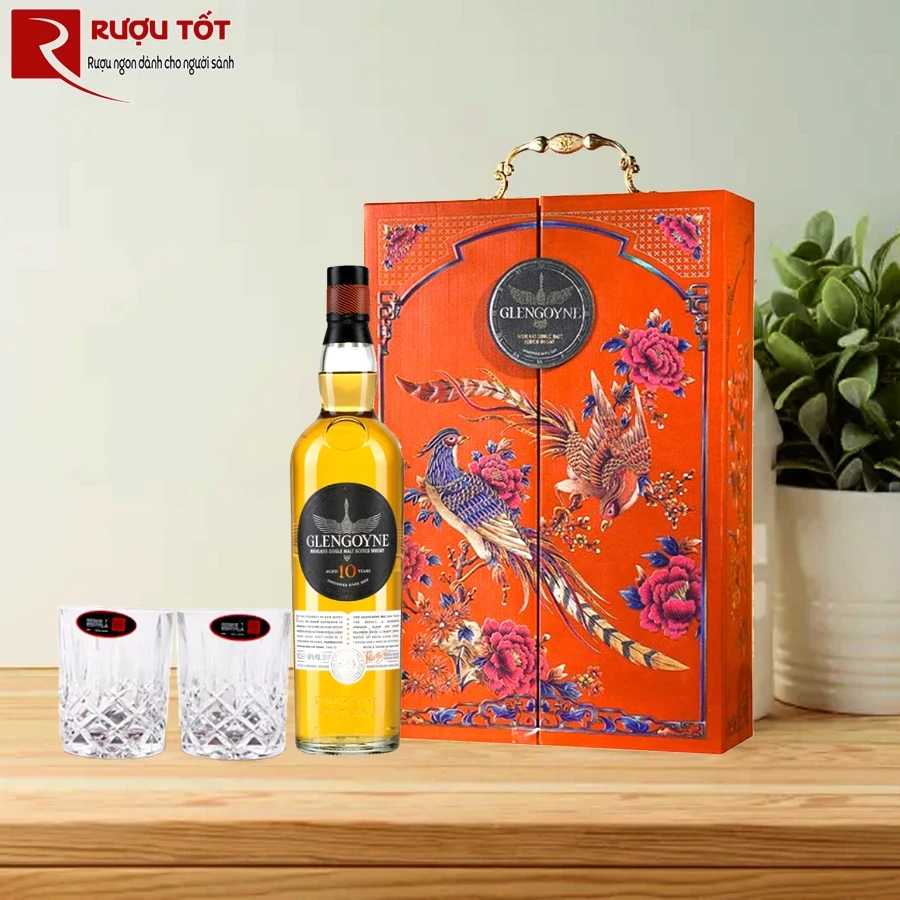 Rượu Glengoyne 10 Bản hộp quà