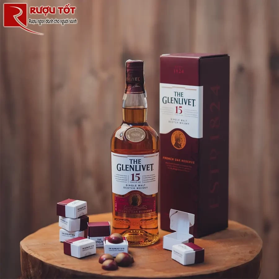 ruou Glenlivet 15